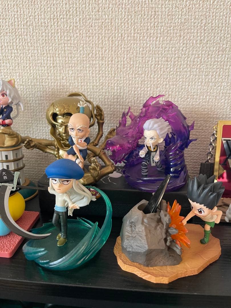 ハンターハンター　デスクフィギュア　ライセンスカード　リスキーダイス