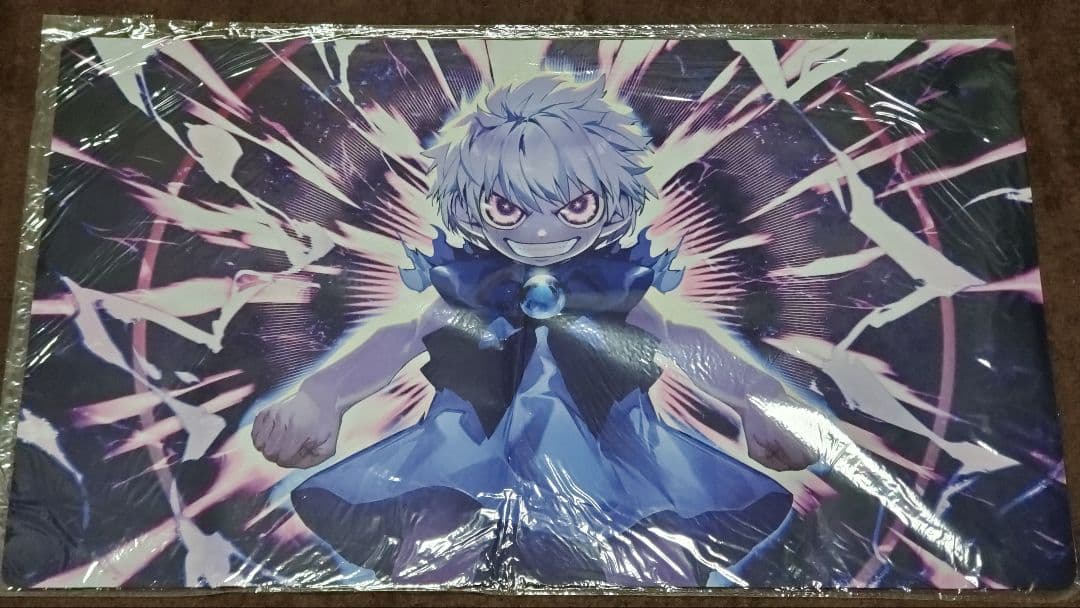 ゼオン　プレイマット　金色のガッシュ　ラバーマット　マスクの中