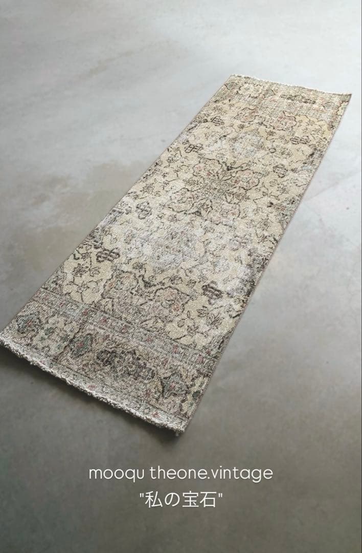 72.5×210 \"私の宝石\" ViNTAGE TURKiSH RUG