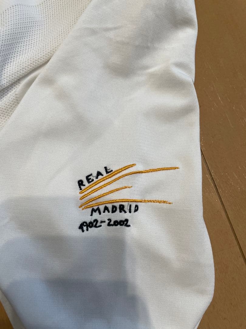 【ば様購入済】レアル・マドリード 02/03 ホーム 長袖 レプリカユニフォーム