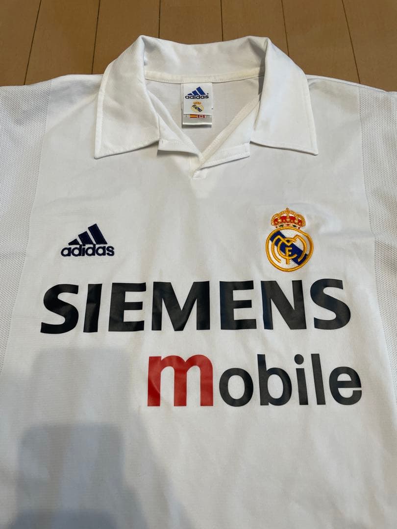 【ば様購入済】レアル・マドリード 02/03 ホーム 長袖 レプリカユニフォーム