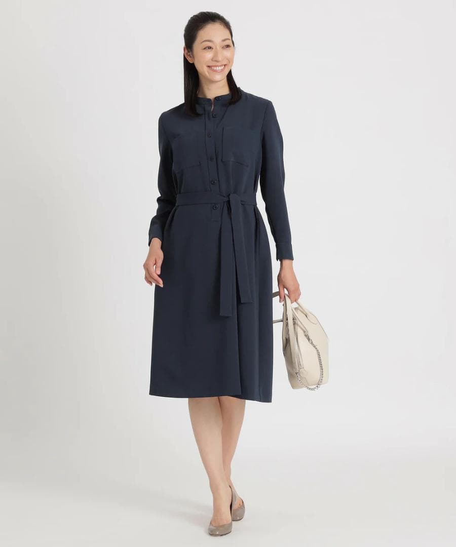 タグ付き未使用 ポールスチュアート ワンピース【ウォッシャブル】 ¥66,000