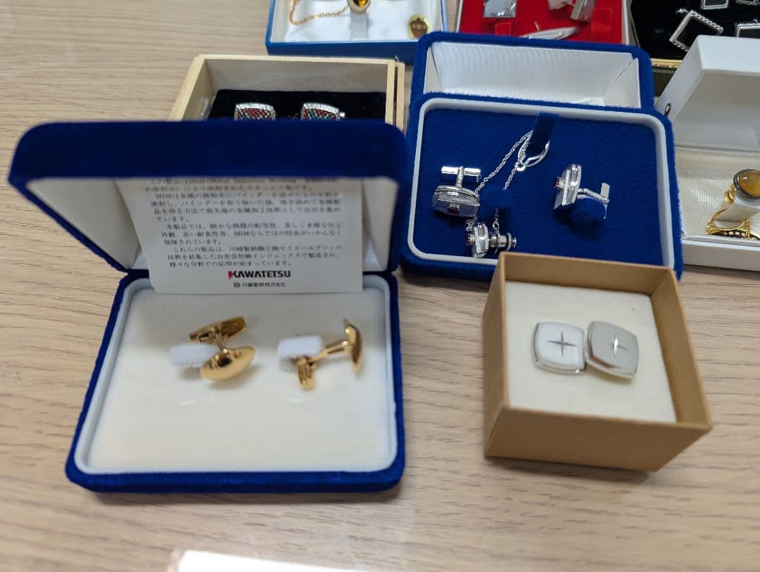 カフスボタン ネクタイピン まとめ売り