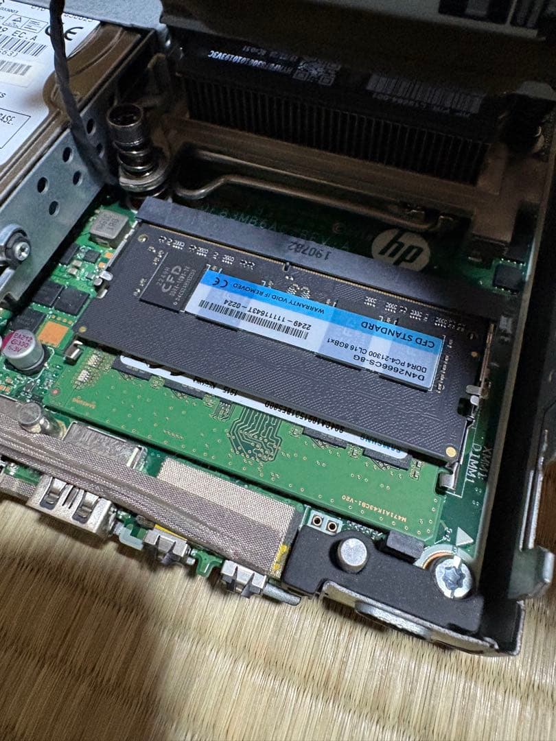 HP EliteDesk800 G4 DM 35W(japan)CPU換装