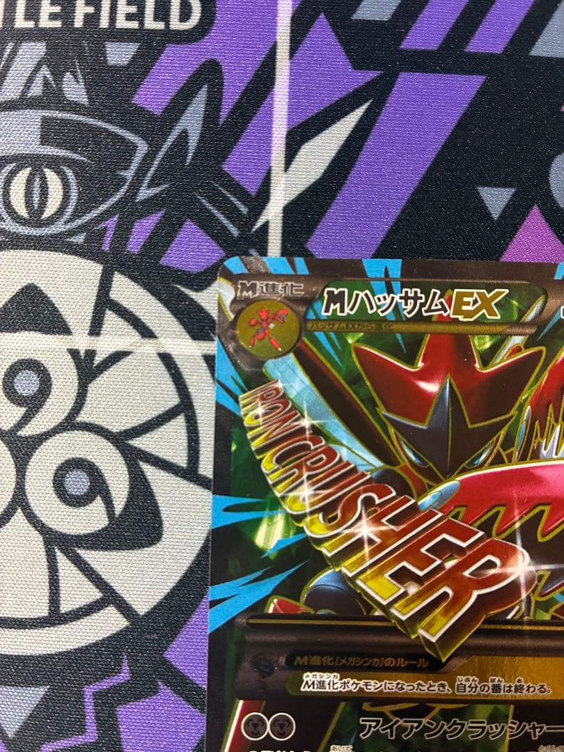 レ*ラ様 MハッサムEX SR XY9 破天の怒り 087/080