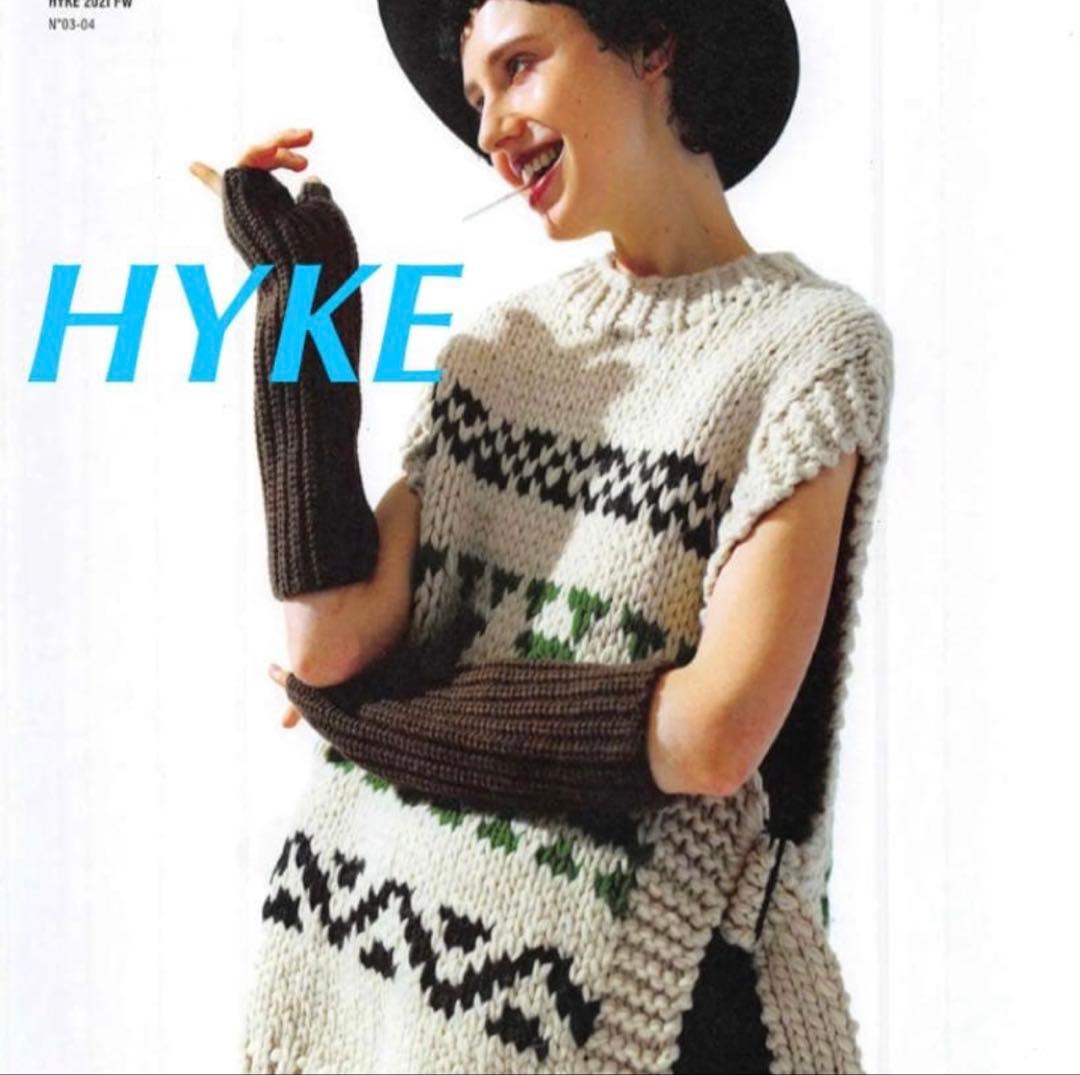 ハイクHYKE COWICHAN SWEATER VESTカウチンベスト