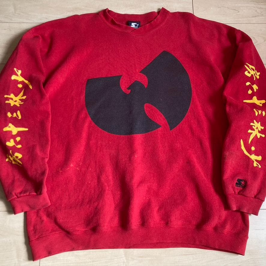 90s Wu-tang clan ウータンクラン ビンテージ スウェット