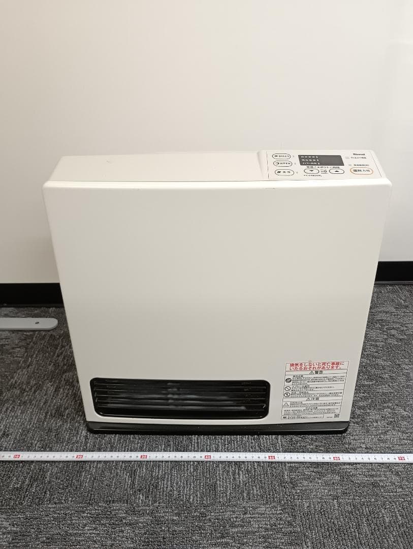 ガスファンヒーター　リンナイ　SRC-365E　都市ガス用　2022年製