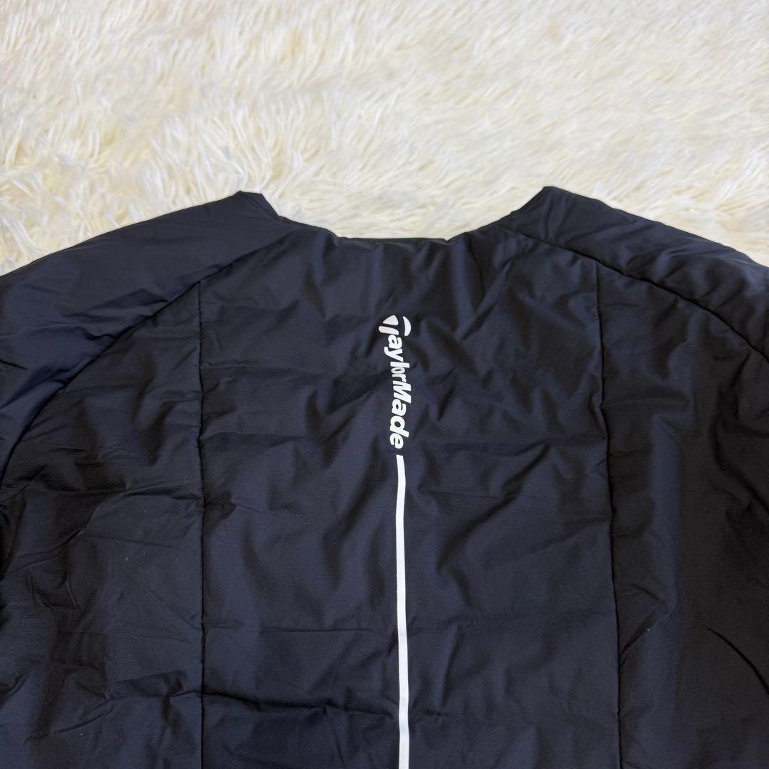 【テーラーメイド】美品 中綿ジャケット ブラック Sサイズ レディース 肉厚