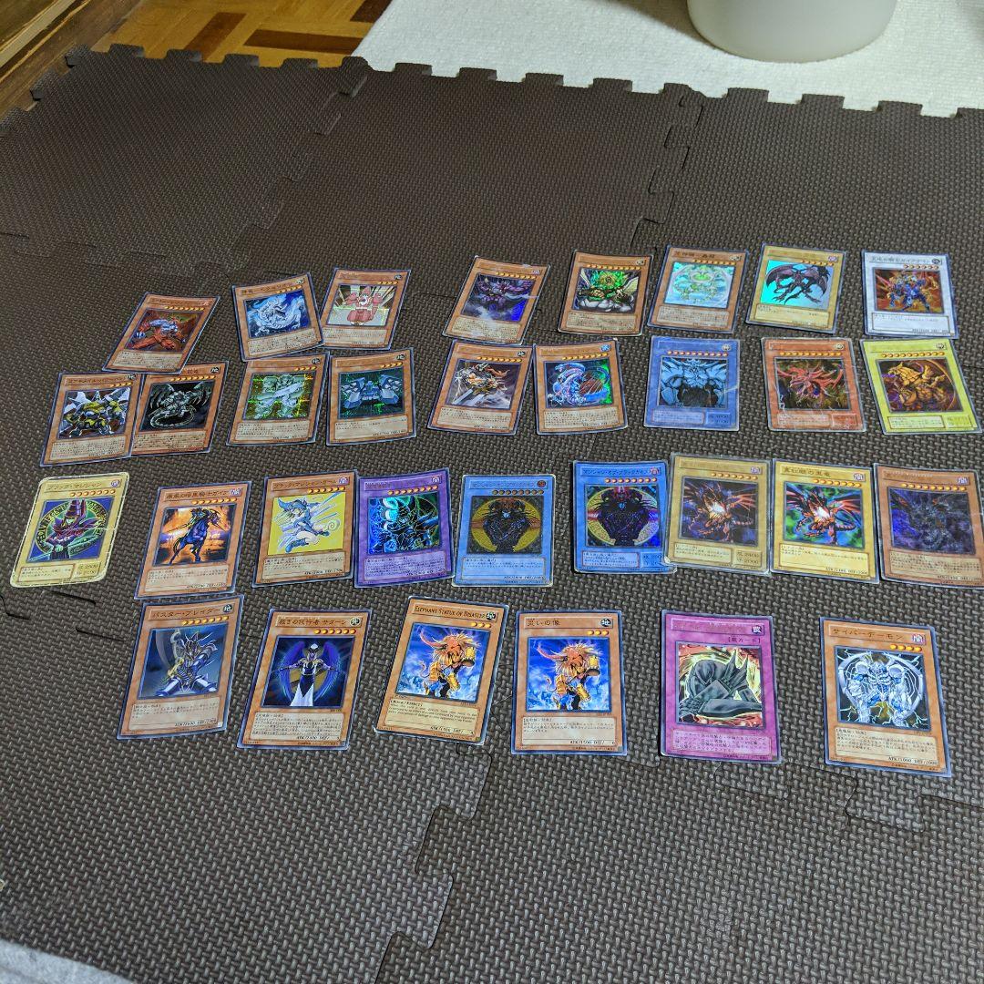 遊戯王カードセット。レアノーマル一式。