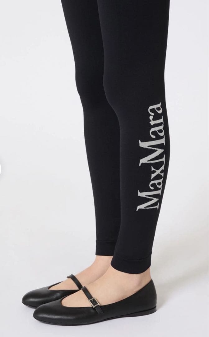 MaxMara レギンス(Ｌサイズ)Black