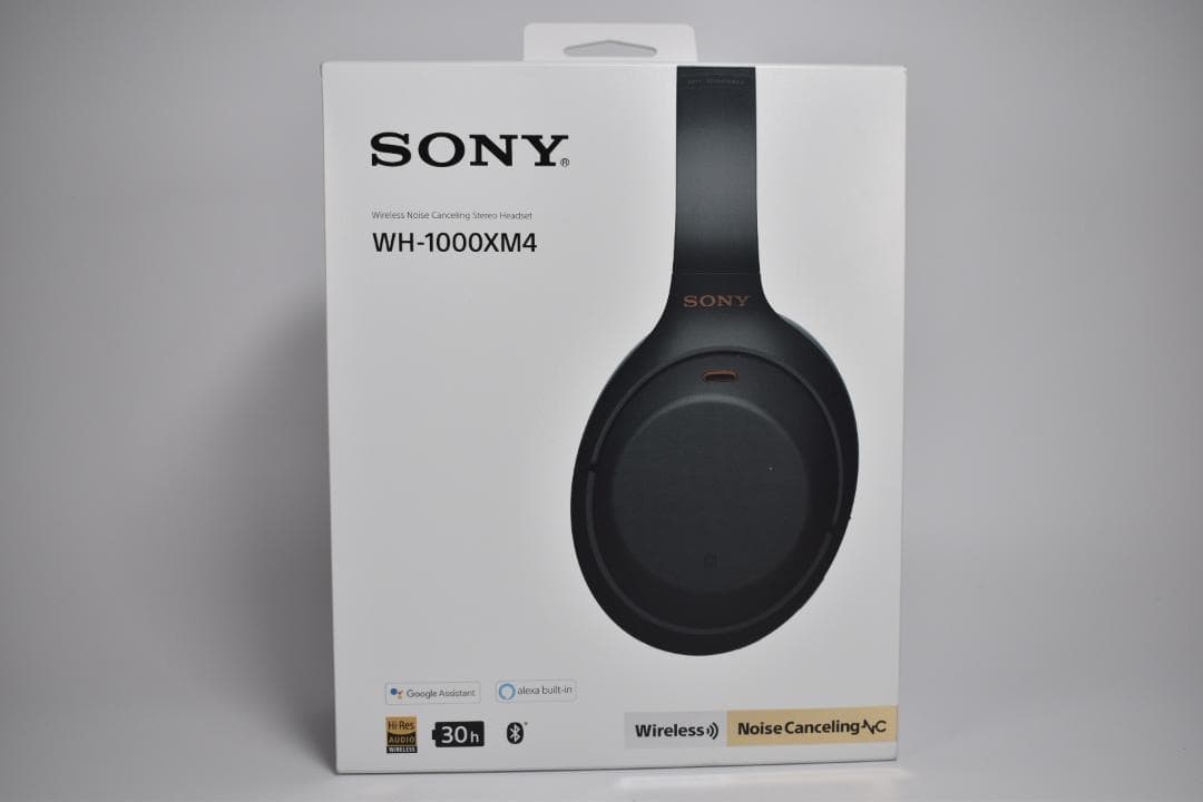 ソニー ワイヤレスノイズキャンセリングステレオヘッドセット WH-1000XM4