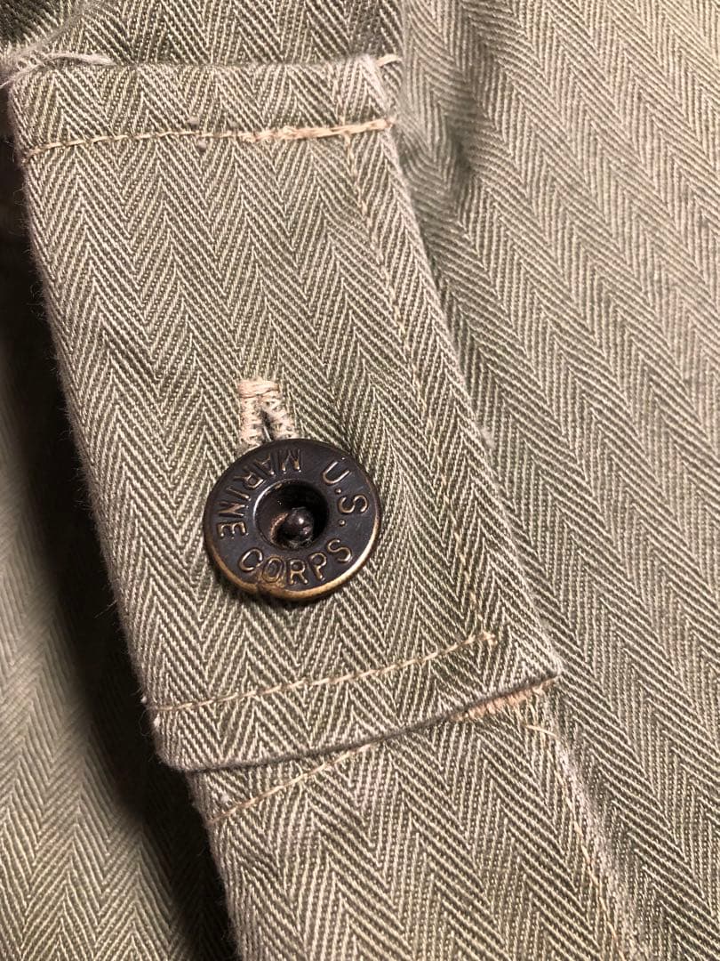 【極美品】40s USMC M-44 モンキーパンツ ミリタリー パンツ