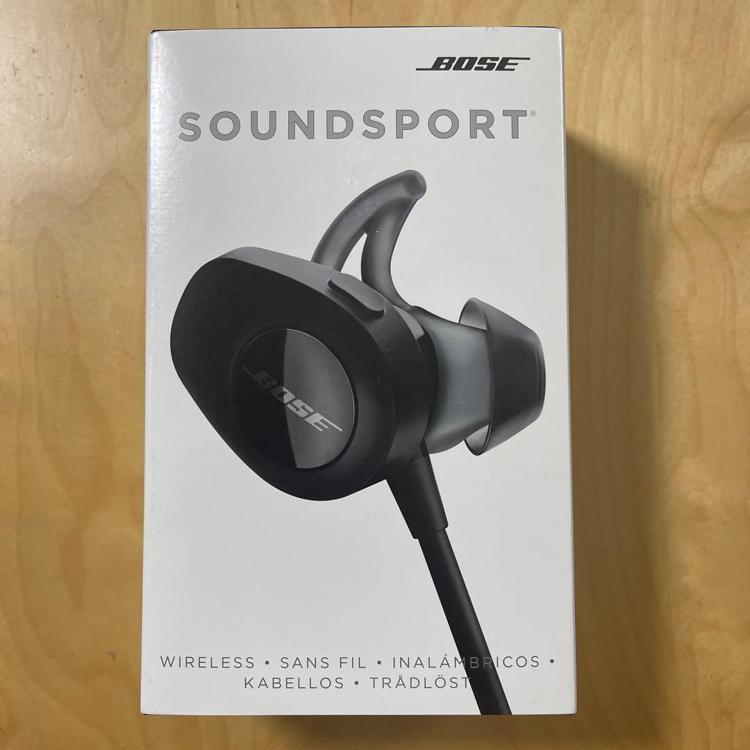 【美品】Bose SoundSport ワイヤレスイヤホン