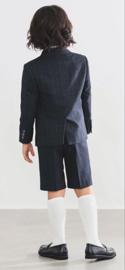 【美品】【クリーニング済】セットアップスーツ(ボウタイ、チーフ付)【BEAMS】