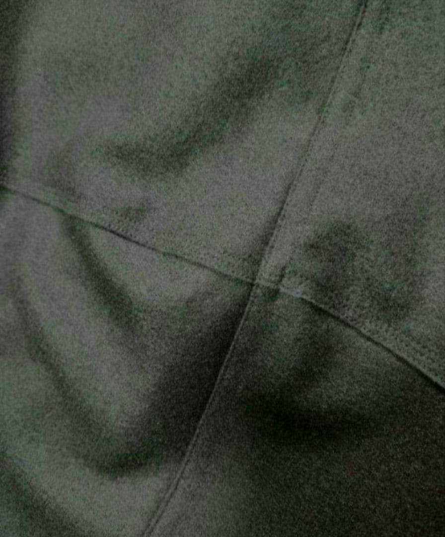 しまちんバルーンパンツ　圧縮ウール　黒