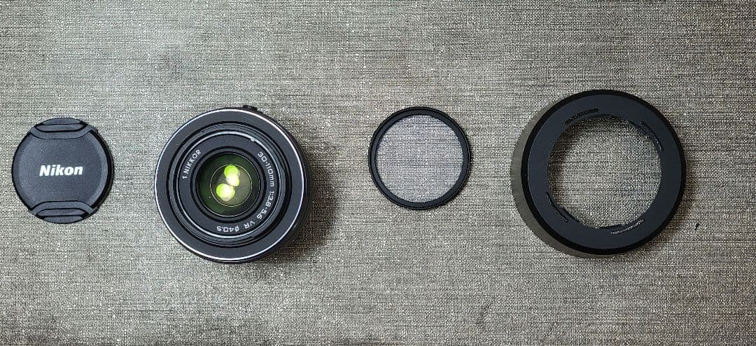 Nikon 1 NIKKOR VR 30-110 プロテクター付き