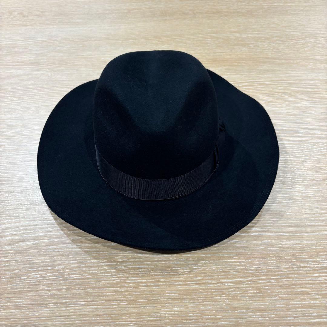 【新品】THE H.W DOG＆CO. FRONT-H HAT サイズ38 黒