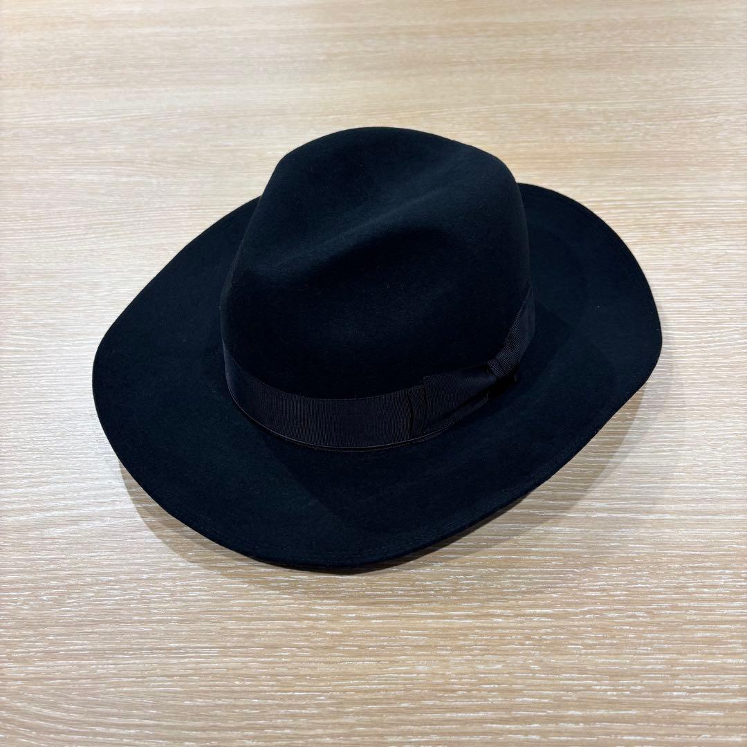 【新品】THE H.W DOG＆CO. FRONT-H HAT サイズ38 黒