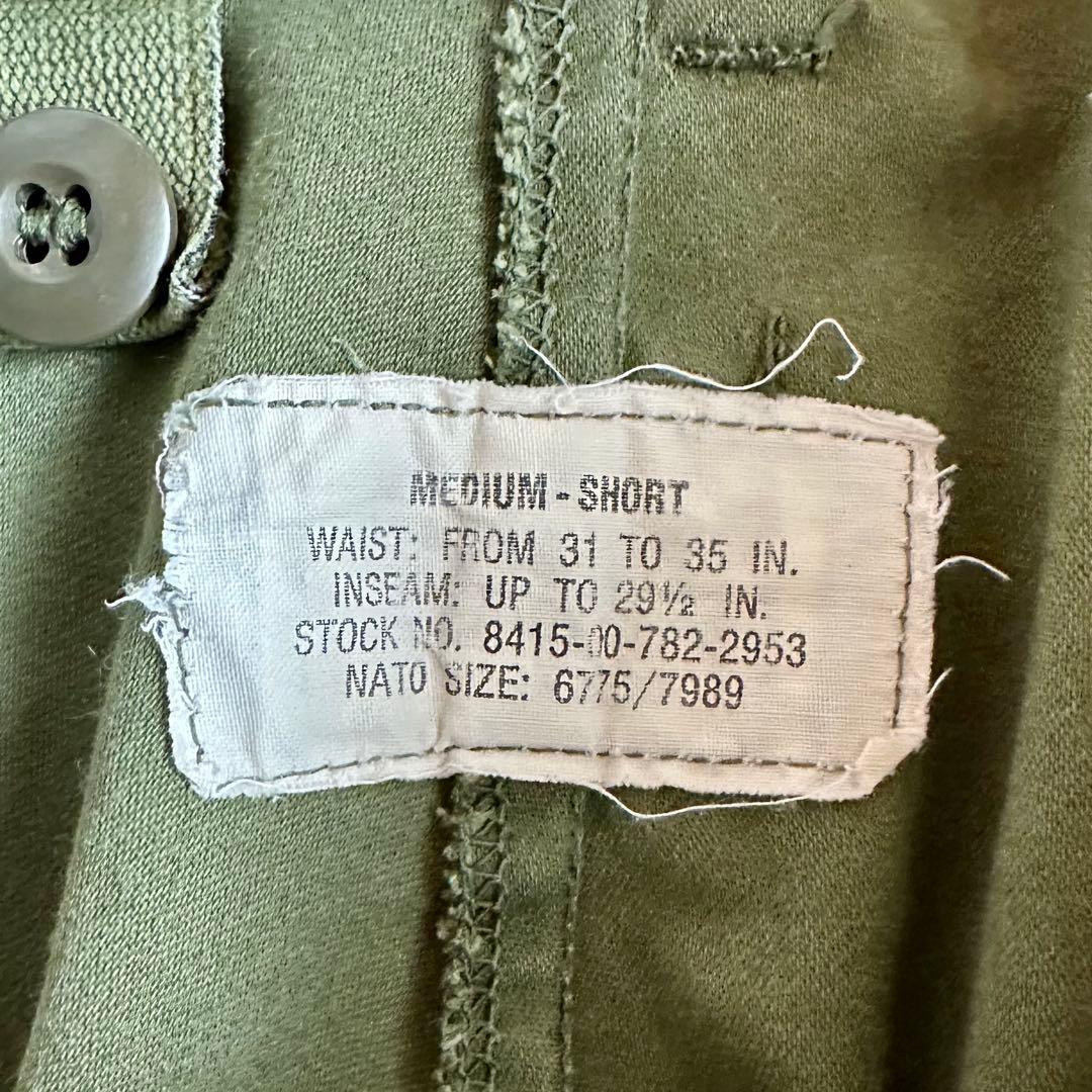 m65 フィールドパンツ　M-S 希少　US ARMY カーゴ　short