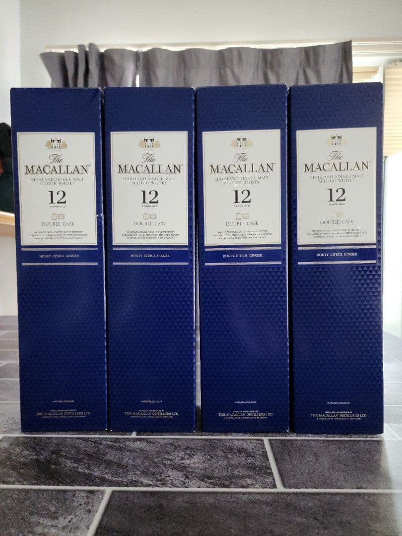 ‼️値引き中‼️ MACALLAN 12年 シングルモルトウイスキー 4本セット