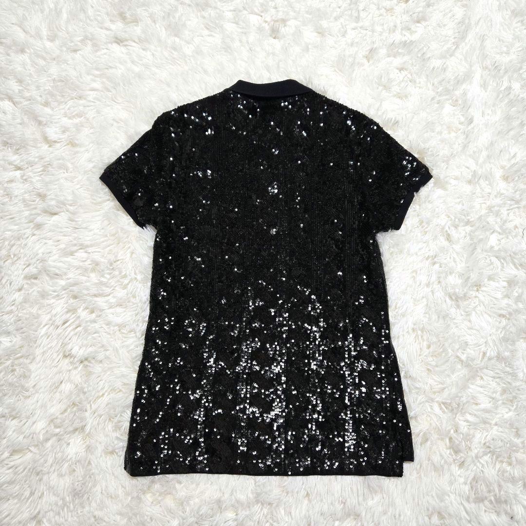 希少 ★ ポロ ラルフローレン スパンコール ポロシャツ ホース刺繍 現行タグ