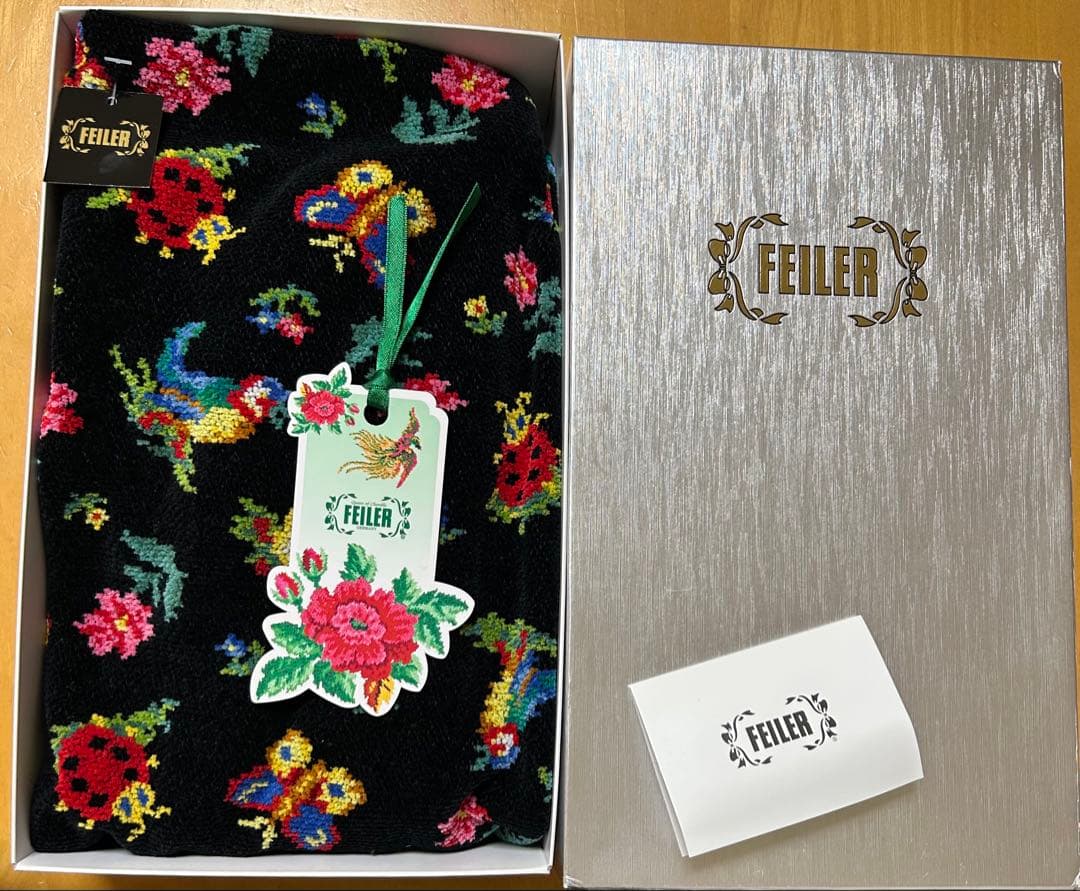 新品 未使用 feiler フェイラー エプロン タグ付き