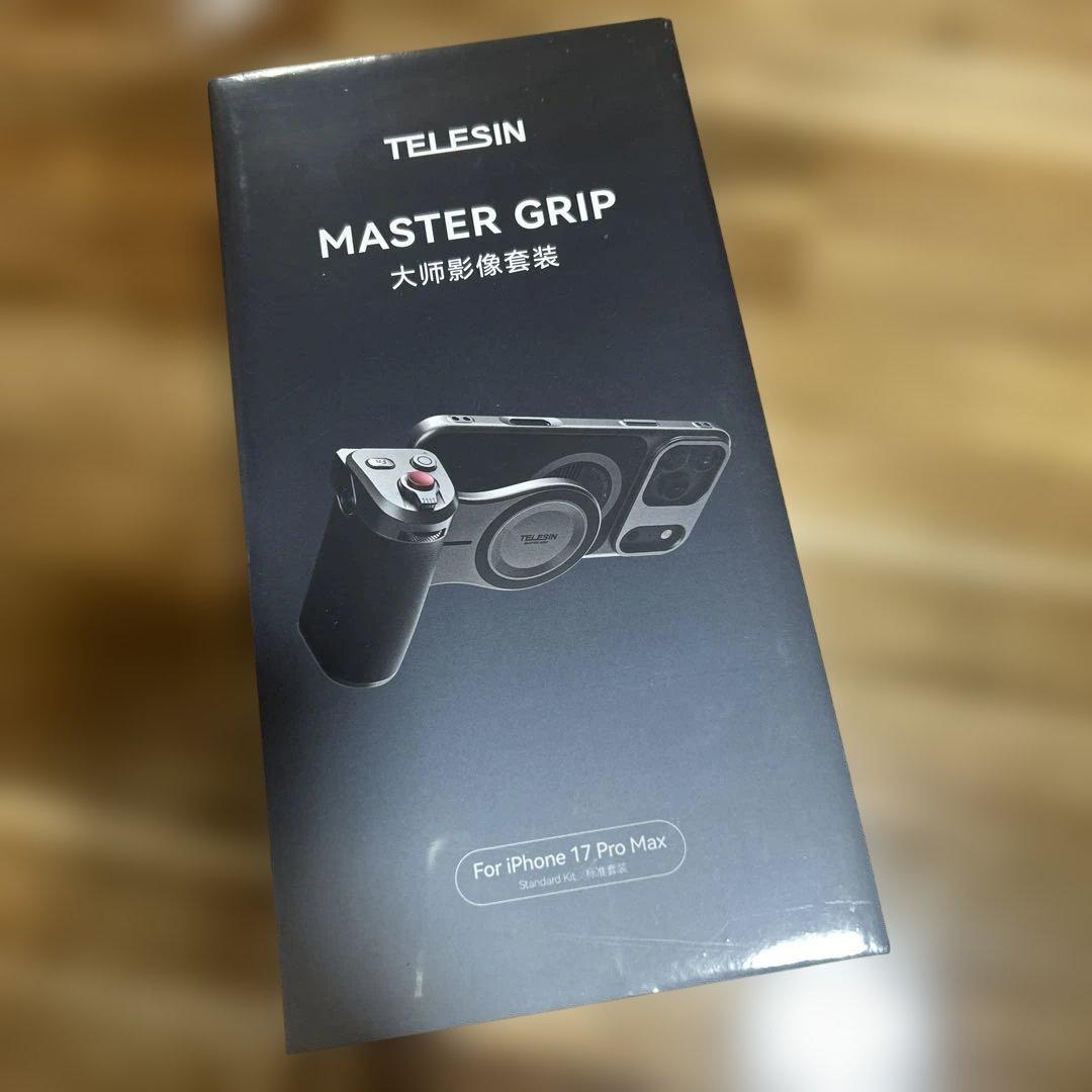 TELESIN カメラグリップ iPhone17 Pro Max自撮りグリップ