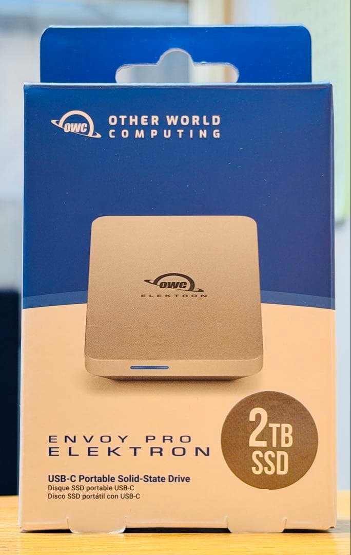 OWC Envoy Pro Elektron USB-C ポータブルSSD2TB