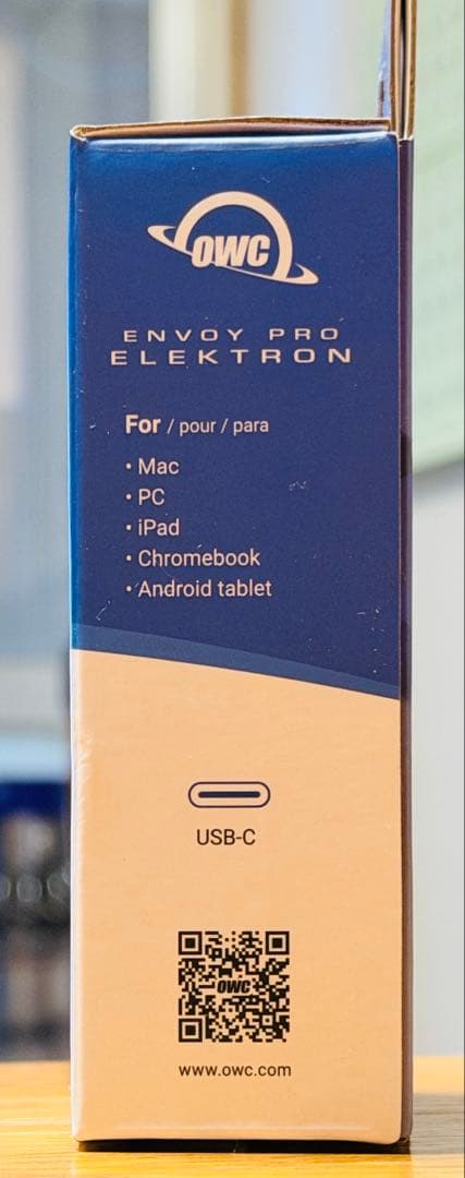 OWC Envoy Pro Elektron USB-C ポータブルSSD2TB