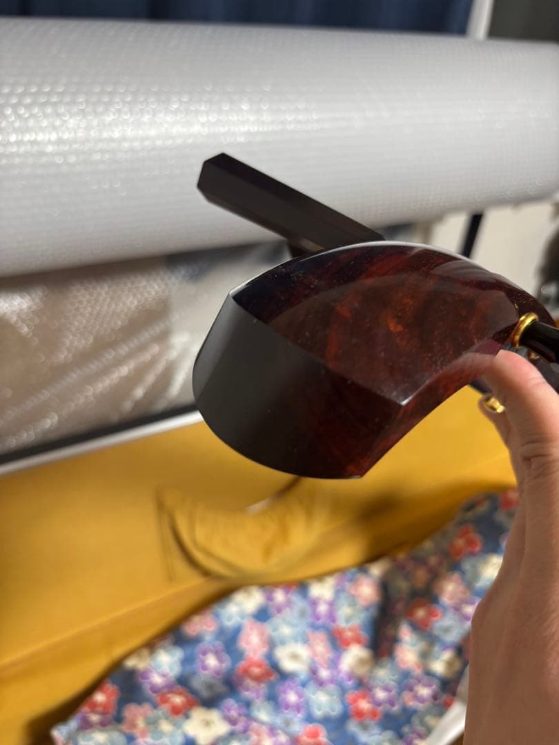 三味線 中棹 紅木 金細 綾杉胴 ハードケース 皮破れ 糸切れ