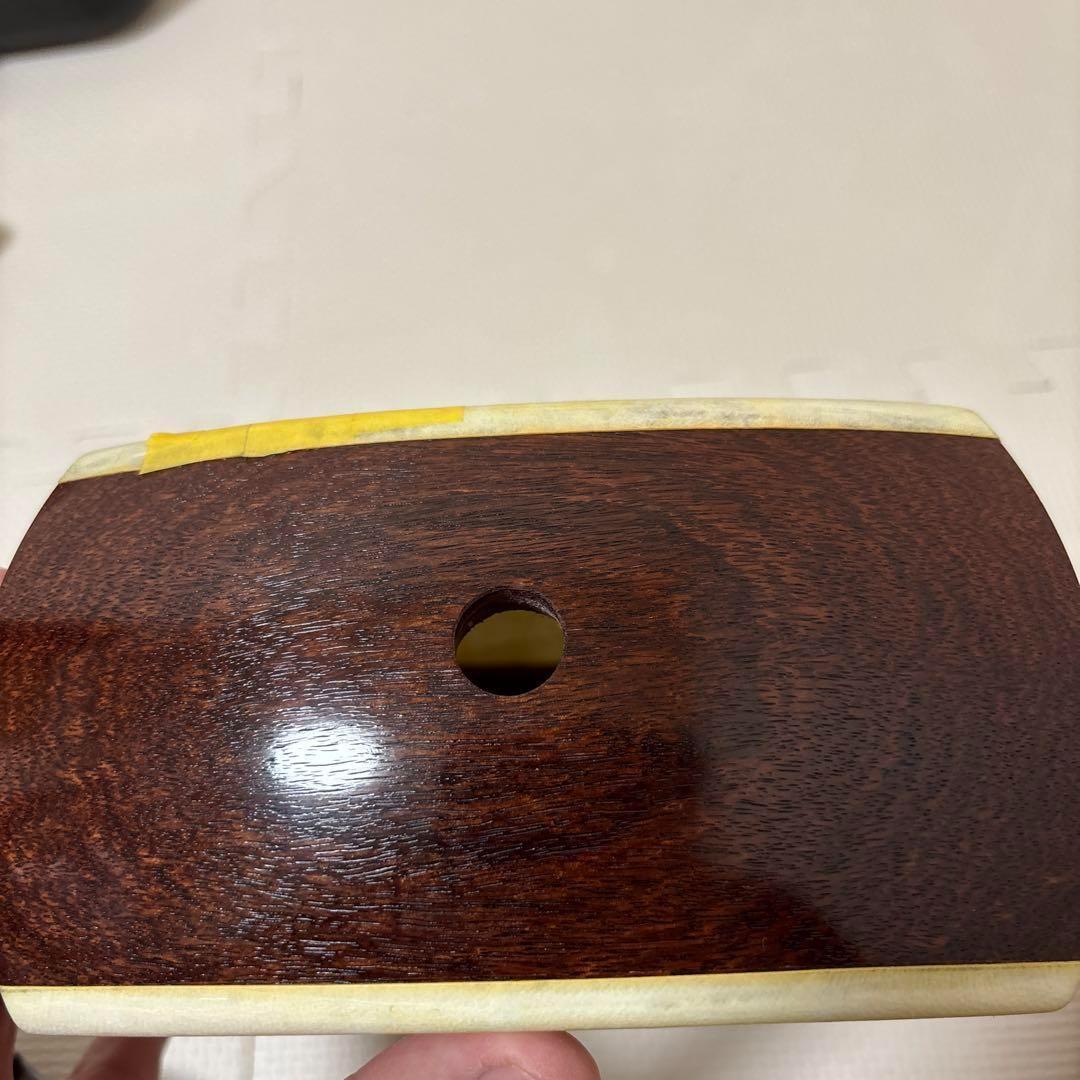 三味線 中棹 紅木 金細 綾杉胴 ハードケース 皮破れ 糸切れ