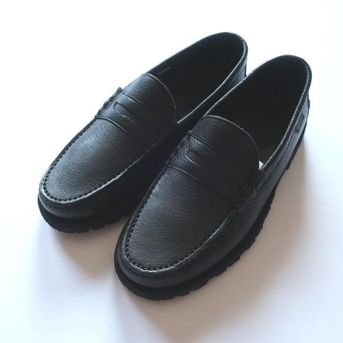 新品 パラブーツ ローファー/コローレイド/ブラック 6（5559)baghj