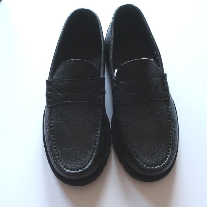 新品 パラブーツ ローファー/コローレイド/ブラック 6（5559)baghj