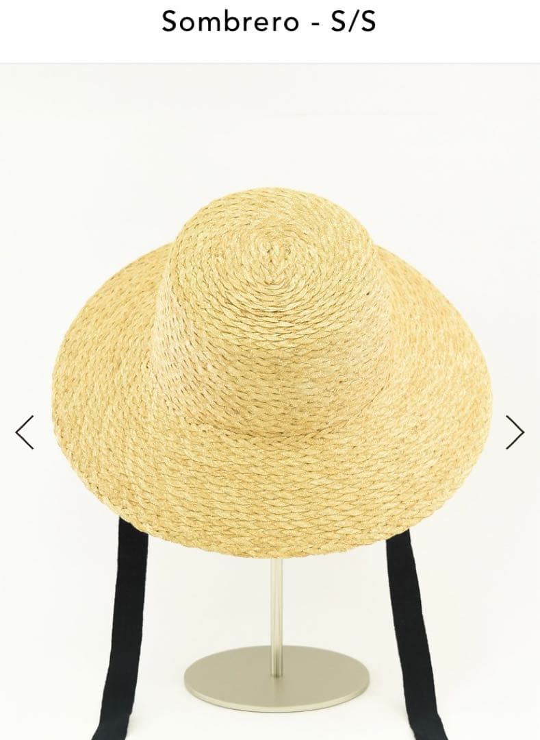 točit (トチエット) つば広ハット