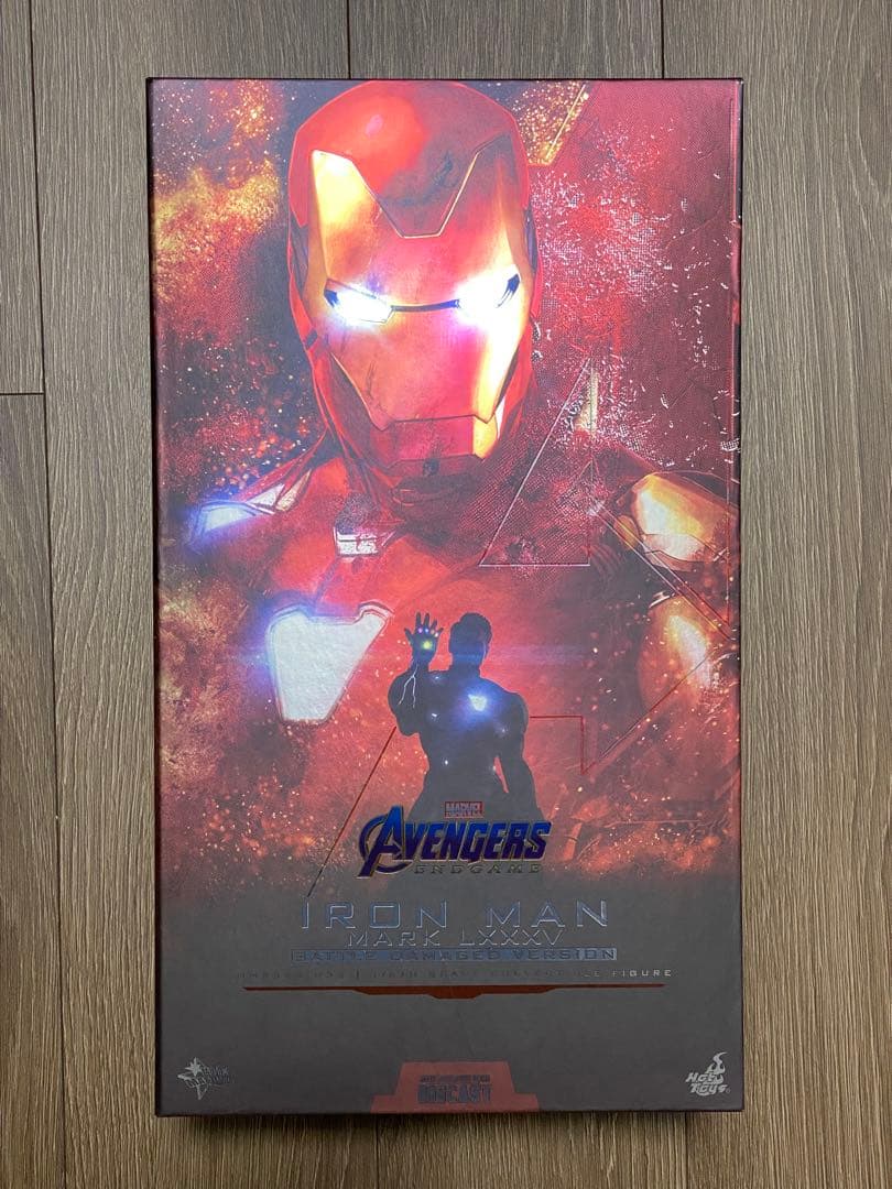 新品未開封 ホットトイズ アイアンマン マーク85 バトルダメージ 通常版