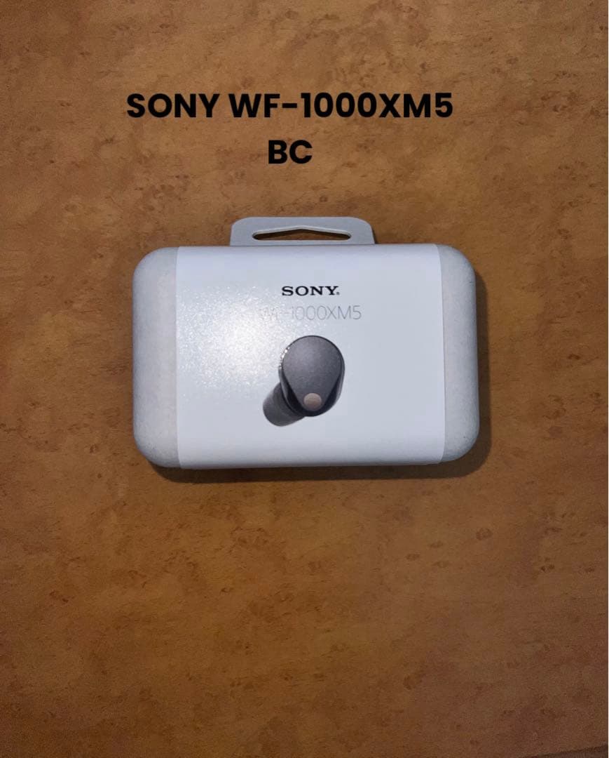 [新品未開封] Sony WF-1000XM5 ワイヤレスイヤホン ブラック
