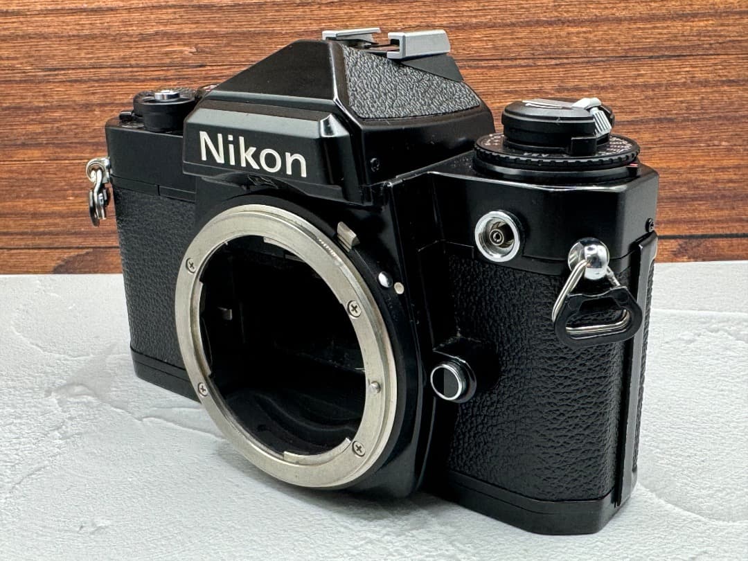 【完動美品】Nikon FE 黒ボディ｜外観良好