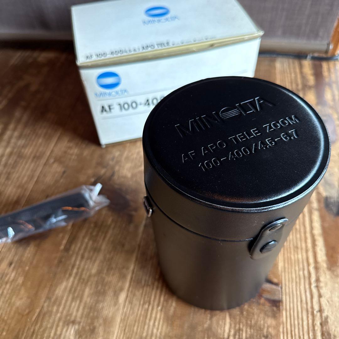 MINOLTA AF100-400/4.5-6.7APO TELE レンズ