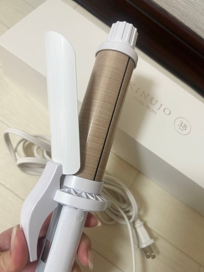 【soyo】KINUJO カールヘアアイロン KCJ28N 38mm