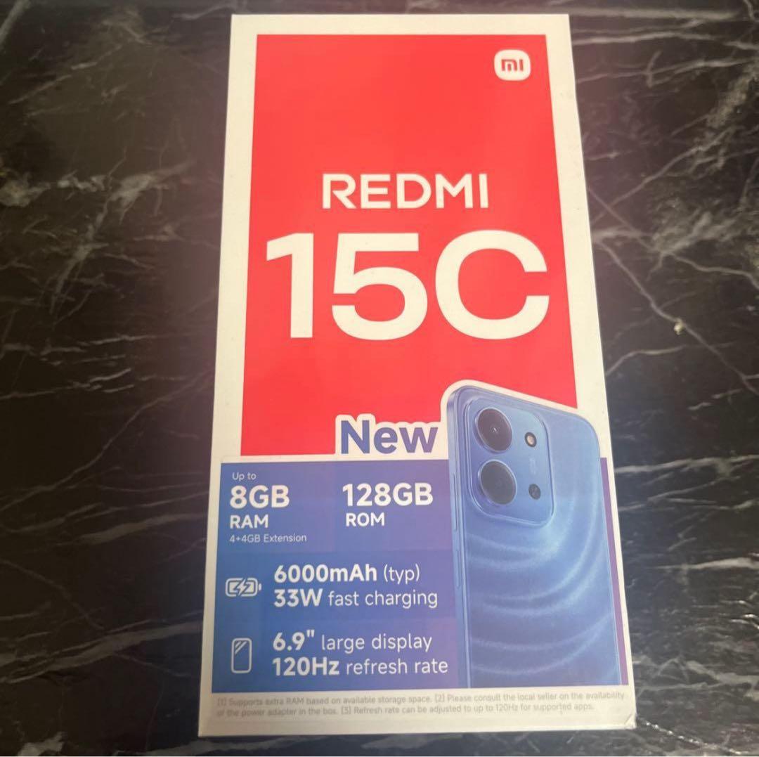 スマートフォン本体 Redmi 15C 8GB RAM 128GB ROM