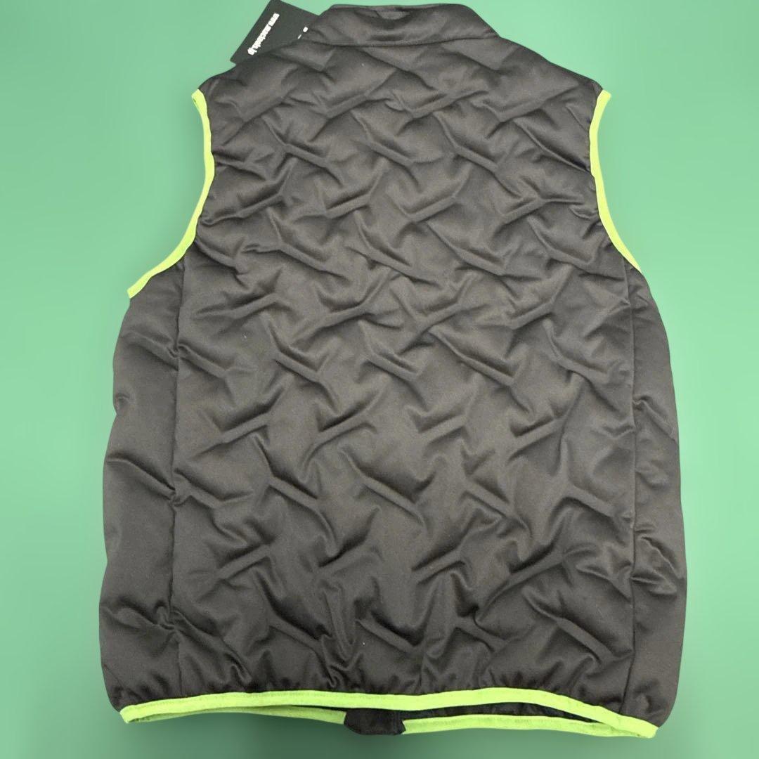 MACTOOLS マックツール シームレスベスト ブラック×グリーンLサイズ