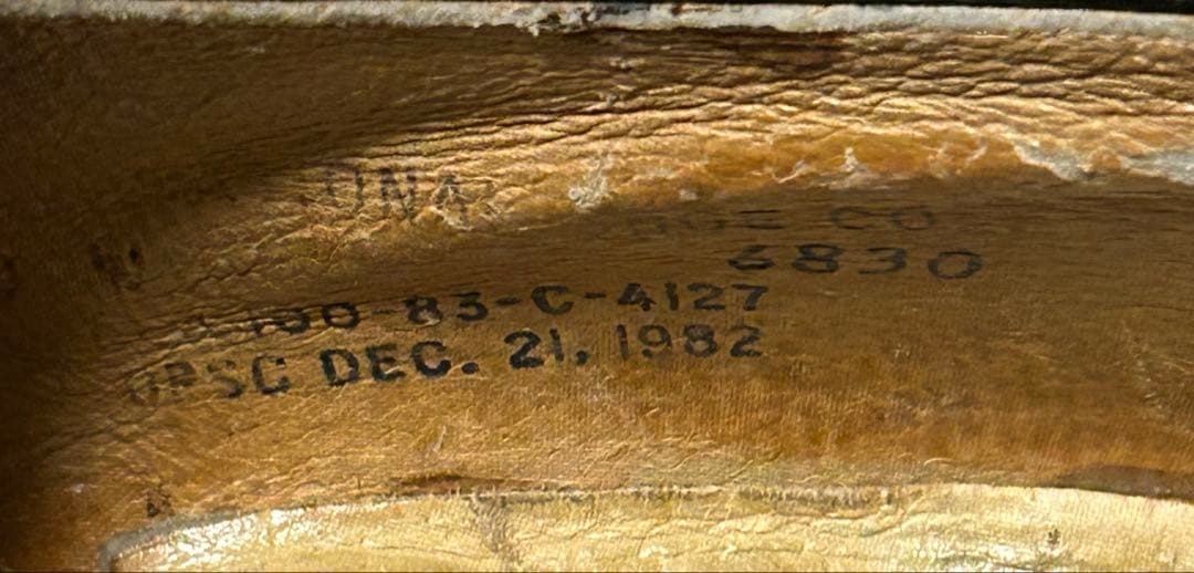 美品　U.S.NAVY サービスシューズ 海軍 80s ミリタリー　アメカジ