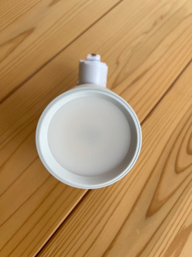 Grid-swingable duct down light ホワイト