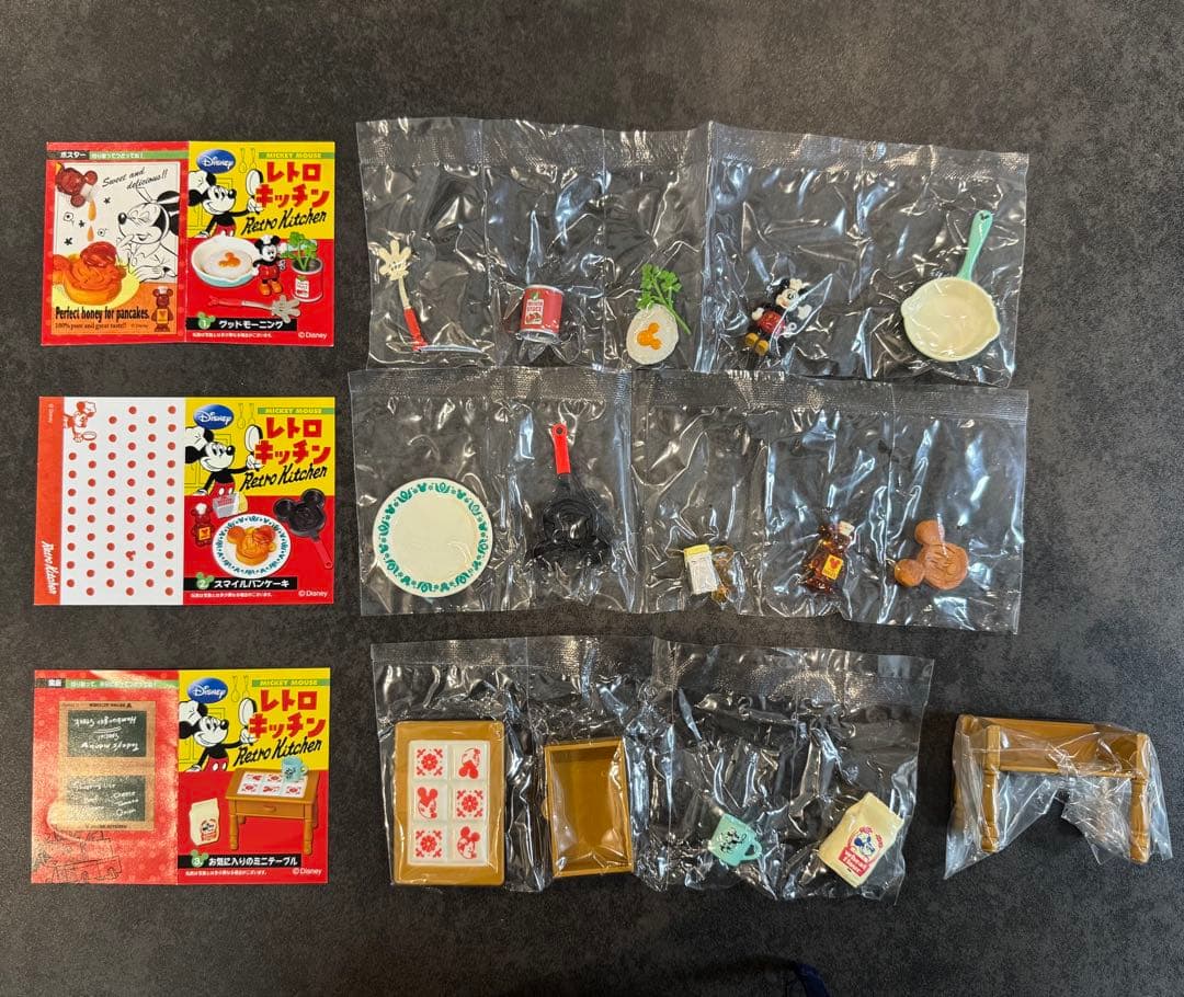リーメント ディズニー ミッキーマウス レトロキッチン 全6種フルコンプ