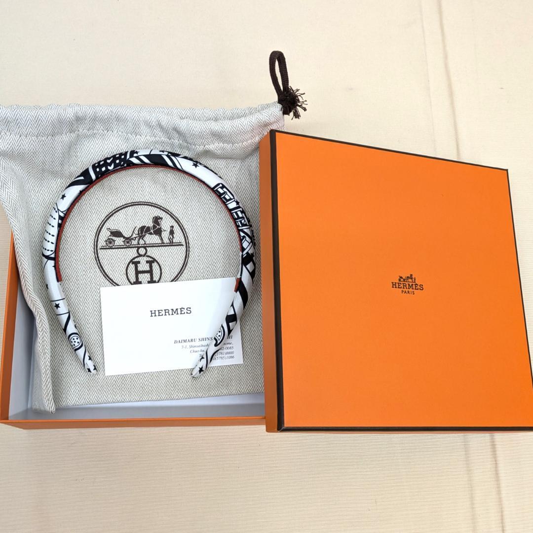 専用！ＨＥＲＭＥＳのカチューシャ　ジグザグ　未使用品です。