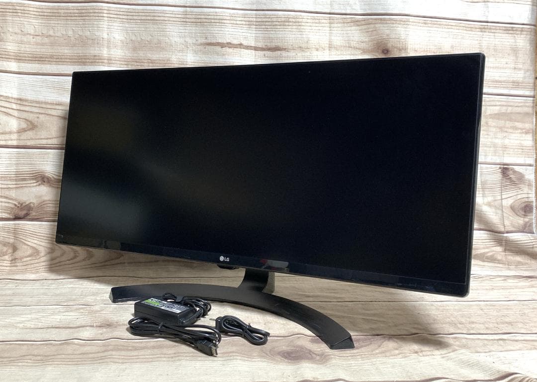 LG 34型ウルトラワイド QHD IPS液晶 HDMI DP 34WN650