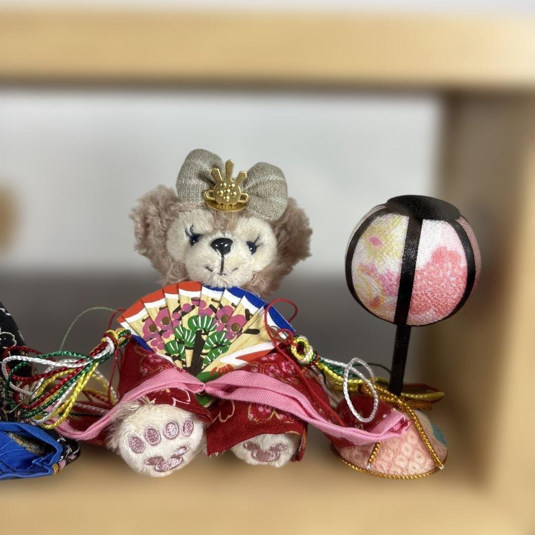 【極美品】ひな人形　ディズニー　ダッフィー　シェリーメイ　ケース入り