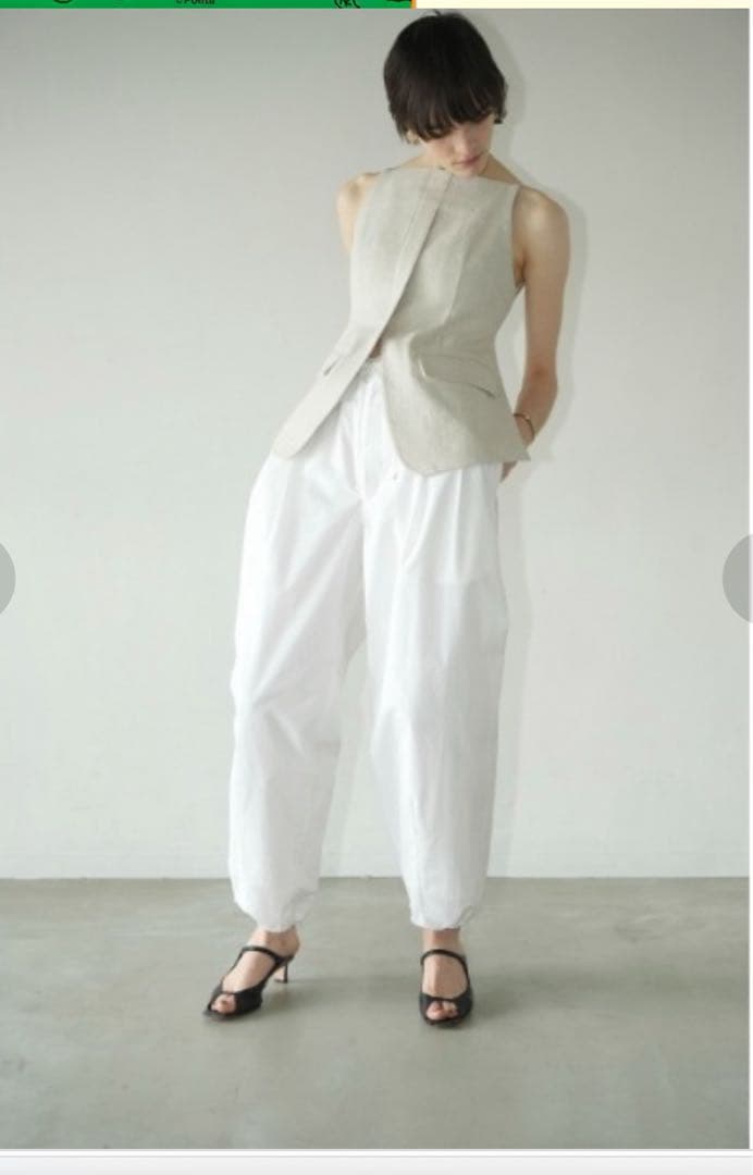 ⭐︎CLANE⭐︎値下げ中！！COTTON PARACHUTE PANTS