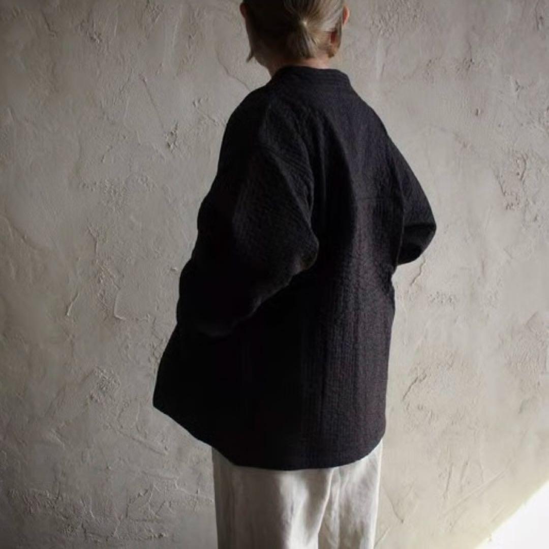 新品★MITTAN ミッタン★中わた刺し子ジャケット